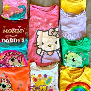Girls 3t T-shirts(bundled)